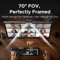 UGREEN 4K 30FPS USB Webcam with Auto Focus, 1.5m Built-in Cable, Metal Finish Plastic Housing for Laptop PC Video Conference Streaming. 