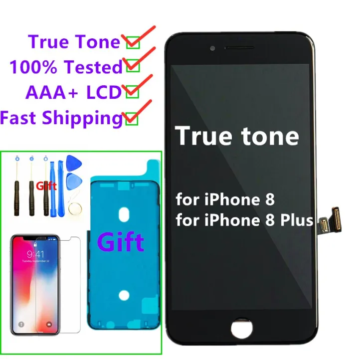 AAAA+%208%20Plus%20LCD%20Screen%203D%20Touch%20Digitizer%20Assembly%20Screen%20replacement%20for%208%20Support%20True%20tone%20-%20Image%202