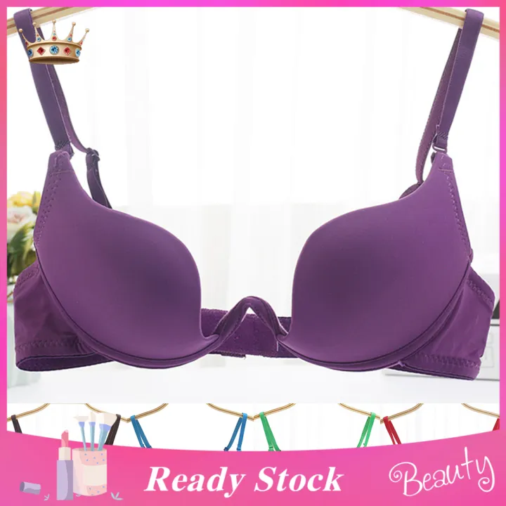 Trendygirl%20Women%E2%80%99s%20Deep-U%20Low%20Cut%20Push-Up%20Bra%20-%20Solid%20Color%20Backless%20Padded%20Bra%20-%20Image%203