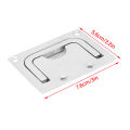 Boat Cabinet Flush Mount 316 Stainless Steel Flush Pull Ring Handles for Furniture Windows Boat Cabinet Flush Mount. 