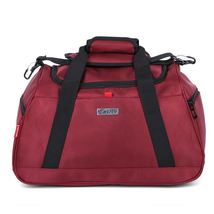 Travel Bag Men's and Women's Travel Bag Luggage Bag Fitness Sports New Fashion Casual Waterproof Business Trip Bag 。