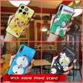 cute Fashion Design Phone Case For ZTE Blade V70 Anti-knock Back Cover Skin feel silicone Cartoon Soft Case Simplicity. 