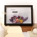 Medals Flower Shadow Specimen Wood Range Deep Box Photo Display Display Box Frame Box Picture Memory Case. 