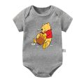Winnie The Pooh Disney Bear Baby Bodysuit Newborn Short Sleeve Romper Toddler Boys Girls Jumpsuit Clothes Body Ropa Baby OnesiesBasketball. 