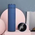 Hot Water Bottle Steel Stainless Vacuum Flask Bottle, Water Bottle With LED Smart Temperature Display Thermal Flask With Tea Strainer. 