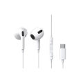 Type C EarPods Type C Earphone Wired with Mic In-ear Stereo Super Bass for handsfree iPhone Earpod headset Headphone Handsfree. 