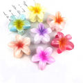 Large Flower Hair Claw Clips Hawaiian Flower Hair Claw Clips Thin Thick Curly Hair Hold jaw clip,Hair Accessories. 