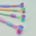 3D Three-dimensional Toothbrush Adult Toothbrush Tongue Scraper 360° Cleaning Oral Care Toothbrush. 