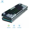 AULA F3261 RGB USB Mini Mechanical Gaming Keyboard Red Switch 61 Keys Wired detachable cable,for Six languages layout. 