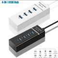 USB 3.0 Hub 4 Ports High Speed usb 3.0 port Hub Splitter Fast Data Transfer USB Hub Extender Extension Connector Compatible Windows PC / Mac / Surface Pro / Laptop / Printer / Mobile HDD / LED Light USB HUB. 