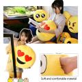 SF 20cm Random 1PC Soft Emoji Yellow Round Cushion Emoticon Stuffed Plush Toy Pillow Birthyday Gift #431859. 