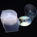 1/3PCS Transparent Plastic Single Piece Round Disc Case CD Case CD DVD Disc Box. 