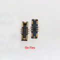 2PCS FPC Connector Battery On Board For Samsung Galaxy Note 10+ Note10 Plus N975 S20 Ultra S20U G988 Clip Holder On Flex. 