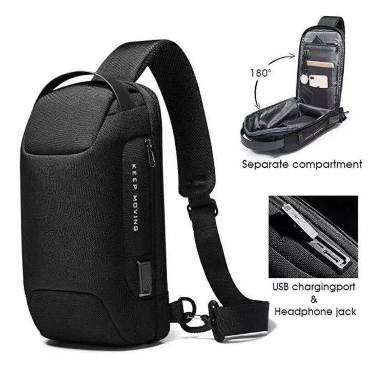 Men's%20Anti-theft%20Crossbody%20Bag%20Sling%20Backpack%20Oxford%20cloth%20Waterproof%20USB%20Port%20-%20Image%207