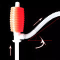 Gasoline Water Portable Hand Siphon Pump - Car Manual Hand Sucker Liquid Gas Oil Syphon Transfer. 