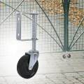 Gate Caster with Fence Gate Wheel Gate Support Wheel for Patio Lawn Chain Link Fence. 