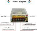 Power supply board 110 - 220V AC to DC 12V 20A LED light electrical Power convertor module switching transformer. 