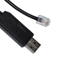 2X USB to Rj11 Rj12 6P4C Adapter Serial Control Cable EQMOD for Az-Gti Mount Pc Connect for Hand Control Cable,1.8M. 