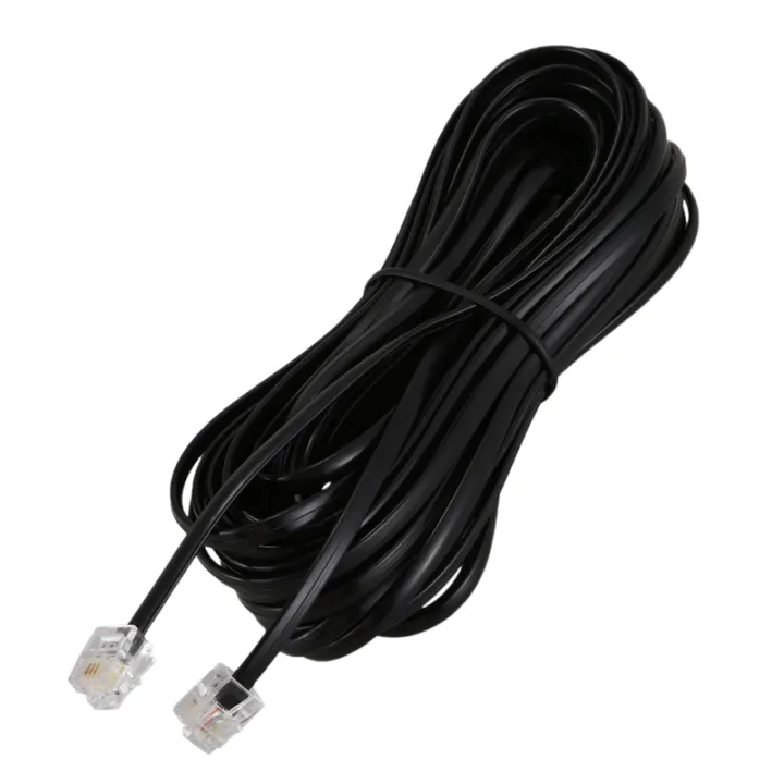 Telephone%20Line%20Cord%20Cable%20Wire%20RJ11%206P2C%20DSL%20Modem%20Fax%20Phone%20to%20Wall%201M%20-%20100M%20-%20Image%206