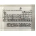 KOGEEK Acrylic Periodic Table Display Kids Teaching Tool Home Decoration Crystal Chemical Element Display. 