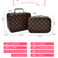 Cosmetic Bag Large and Small Portable Cosmetics Bag Storage Box Hard Case Portable Storage Bag Large Capacity Waterproof Cosmetic Case. 