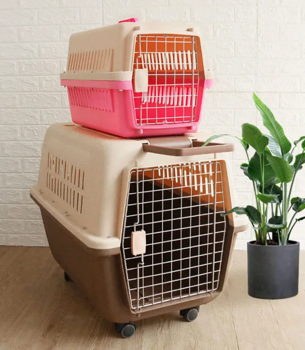 Large%20Pet%20IATA%20Approved%20Airline%20Travel%20Carrier%20Crate%20Pets%20Dog%20Cat%20Air%20Flight%20Box%20Checked%20Vet%20Visit%20Kennel%20Portable%20Foldable%20Breathable%20High%20Quality%20ABS%20PP%20Plastic%20Material%20Car%20Case%20Dogs%20Cats%20Medium%20Small%20Chrome%20Door%20Food%20Water%20Cup%20-%20Image%203