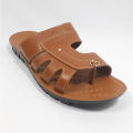 Gent's Slipper -Fashion Footwears- Men's Footwears -Gent's slides - Brown. 