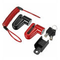 Electric scooter anti-theft lock, disc brake lock, steel wire bicycle lock. 