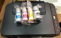 Canon Compatible Ink Bottle Pack (Black Cyan Magenta Yellow). 
