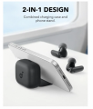 Anker Soundcore R50i NC, Noise Cancelling Earbuds, Strong and Smart Noise Cancelling, Powerful Bass, 2-in-1 Case and Phone Stand, IP54, Wireless Earbuds, Bluetooth 5.4, App Control. 