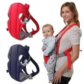 Baby Carrier Infant Baby Hip Seat Carrier Front Facing Ergonomic Kangaroo Baby Wrap Sling for Baby Travel. 