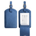 PU Leather Luggage Tag Bag Pendant Suitcase Name ID Address Holder Tag Portable Travel Accessories Conbo. 