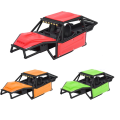 RC Car Body Shell Chassis Kit for 1/18 TRX4M RC Accessories Red. 