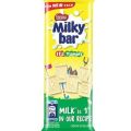 MILKYBAR is the milkiest, creamiest bar by far You can also enjoy MILKY BAR with SMARTIES, KRACKLE and Milk chocolate This creamy white confection recipe is a favourite amongst South Africans 12.5g. 