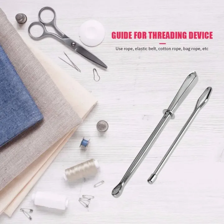 Sewing Accessories Stainless Steel Rope Threader Guides Craft Garment ...