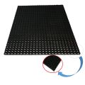 Black Rubber Carpet for Industrial and Domestic Purposes. 