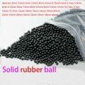 Black Solid Rubber Ball With Diameter 2/2.5/3/3.5/4/4.5/5.5/6.5/6-40mm Industrial DIY Parts Toy Gun Rubber Bullet Ball. 