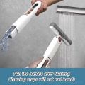 Portable Mini Mop,Self-Squeeze Mini Mop for Small Spaces,Wet and Dry Desktop Cleaning Mini Mop,Hand Free Squeeze Mop for Bathroom,Kitchen,Desktop, Glass. 