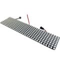 WS2812B 8x32 RGB LED Digital Flexible Individually Addressable Panel Light Strip Module Matrix Screen 5V. 