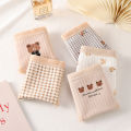 Cartoon cute little bear student panties women pure cotton waist comfortable breathable all cotton triangle panties girl panties. 