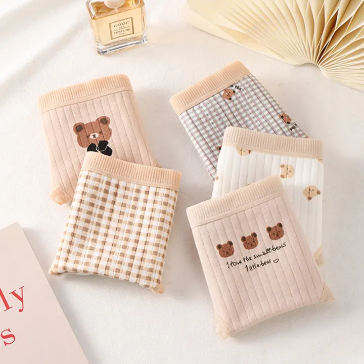 Cartoon%20cute%20little%20bear%20student%20panties%20women%20pure%20cotton%20waist%20comfortable%20breathable%20all%20cotton%20triangle%20panties%20girl%20panties%20-%20Image%203