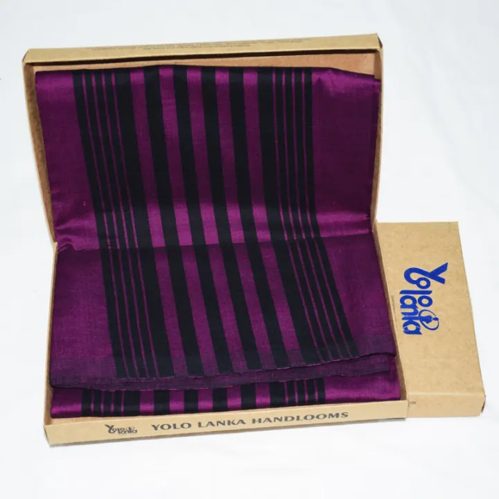 Men's%20handloom%20sarong%20Purple%20&%20Black%20stripes%20-%20Image%203