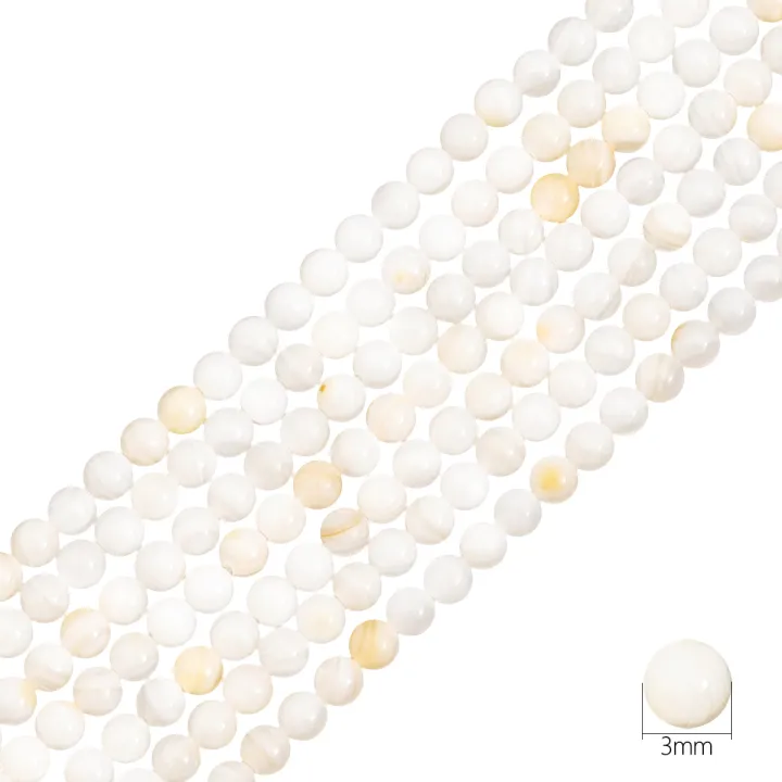 3/4/6mm%20Natural%20White%20Shell%20Beads%20Mother%20Of%20Pearl%20Loose%20Round%20Beads%20For%20Necklace%20Bracelet%20Earring%20DIY%20Jewelry%20Making%2015''%2038cm/Strand%20-%20Image%203