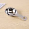 Separator of egg yolk in stainless steel Separator White Egg Sieve Device Mini kitchen utensils (13 x 7 x 2.8 cm). 