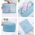 9 Pieces Set Travel Organizer Storage Bags Suitcase Packing Set Storage Cases Portable Luggage Organizer Clothes Shoe Tidy Pouch. 