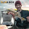 SuperRide 12 Compartments Fishing Lure Box Double Layer Fishing Lure Box Organizer Case with 12 Compartments Essential Gear for Anglers Double-layer Fishing Box. 