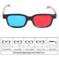 Universal red blue 3d glasses for dimensional anaglyph movie game. 