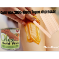 OLEX hair remover cold wax 200g and 10pcs tongue depressors 2en1 pack. 