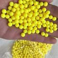 500+ Plastic BB Bullets for Toy Guns - 6mm Yellow Plastic Reusable Bullets Pack by ZinZen. 
