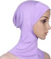 Elastic Full Cover Inner Hijab Head Neck Cap Underscarf  Hat. 